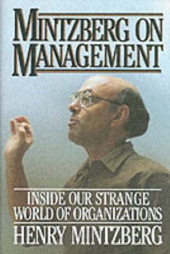 Mintzberg on management