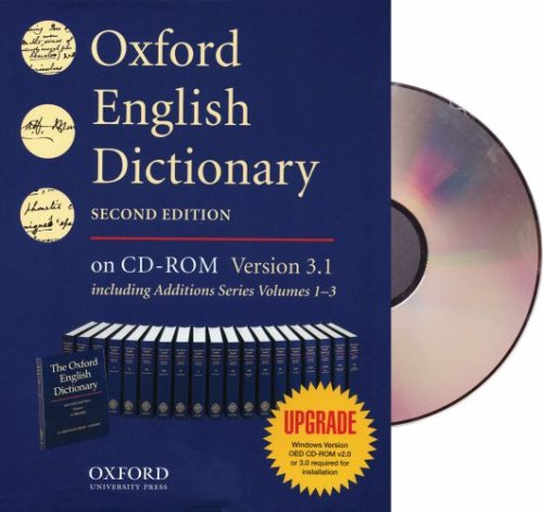OXFORD ENGLISH DICT SECOND ON