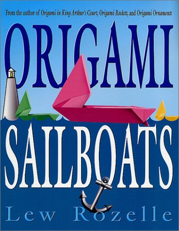 Origami sailboats