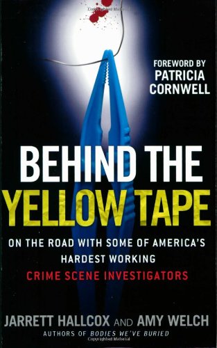 Behind the yellow tape