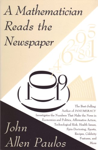 A mathematician reads the newspaper