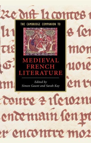 The Cambridge companion to medieval French literature
