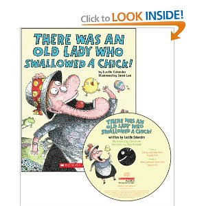 There Was An Old Lady Who Swallowed a Chick!