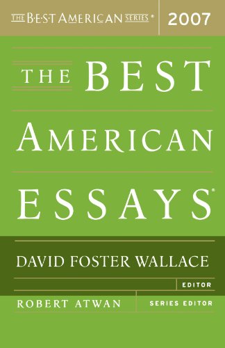 The best American essays 2007