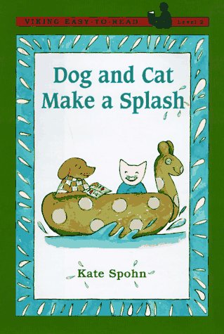 Dog and Cat Make a Splash