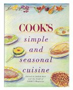 Cook's simple and seasonal cuisine