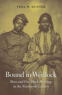 Bound in Wedlock: Slave and Free Black Marriage in the Nineteenth Century