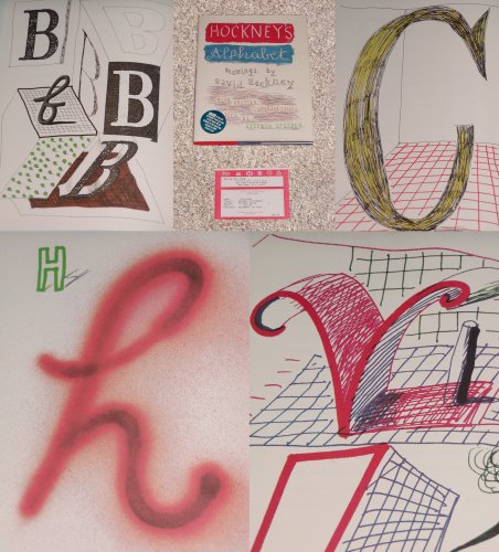 Hockney's alphabet