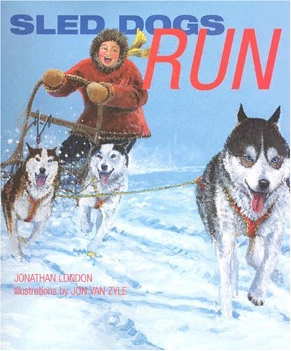 Sled dogs run