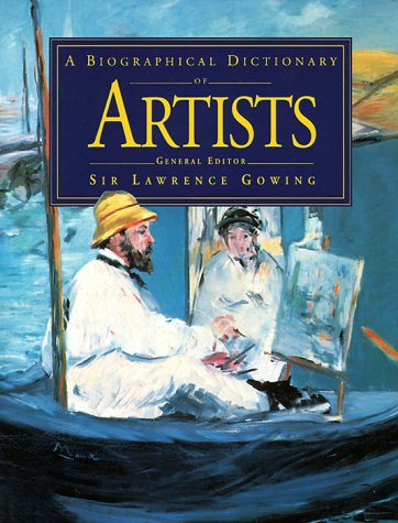 A Biographical dictionary of artists