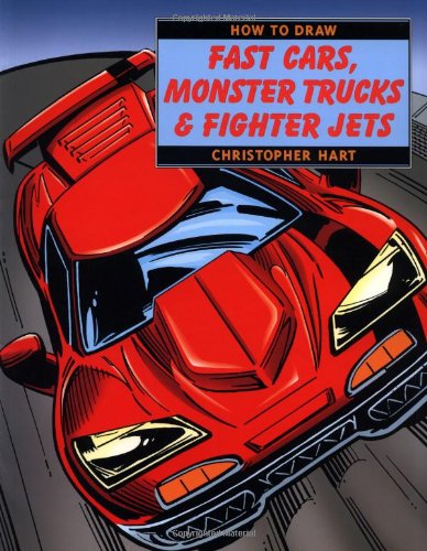 How to draw fast cars, monster trucks & fighter jets
