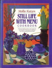 Still life with menu cookbook