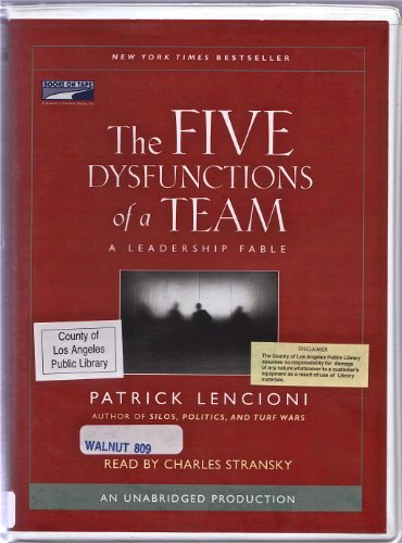 5 DYSFUNCTIONS OF A TEAM 3K