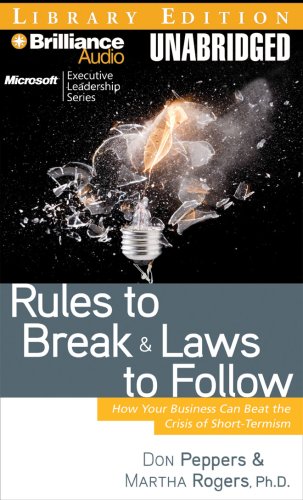 RULES TO BREAK & LAWS TO FOL M