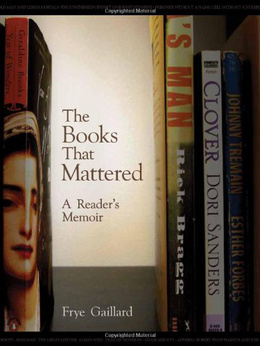 The Books that Mattered: A Reader’s Memoir