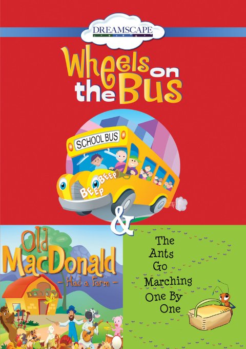 Wheels on the Bus/Old MacDonald Had a Farm/The Ants Go Marching One by One