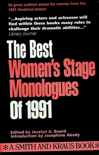 The best women's stage monologues of 1991